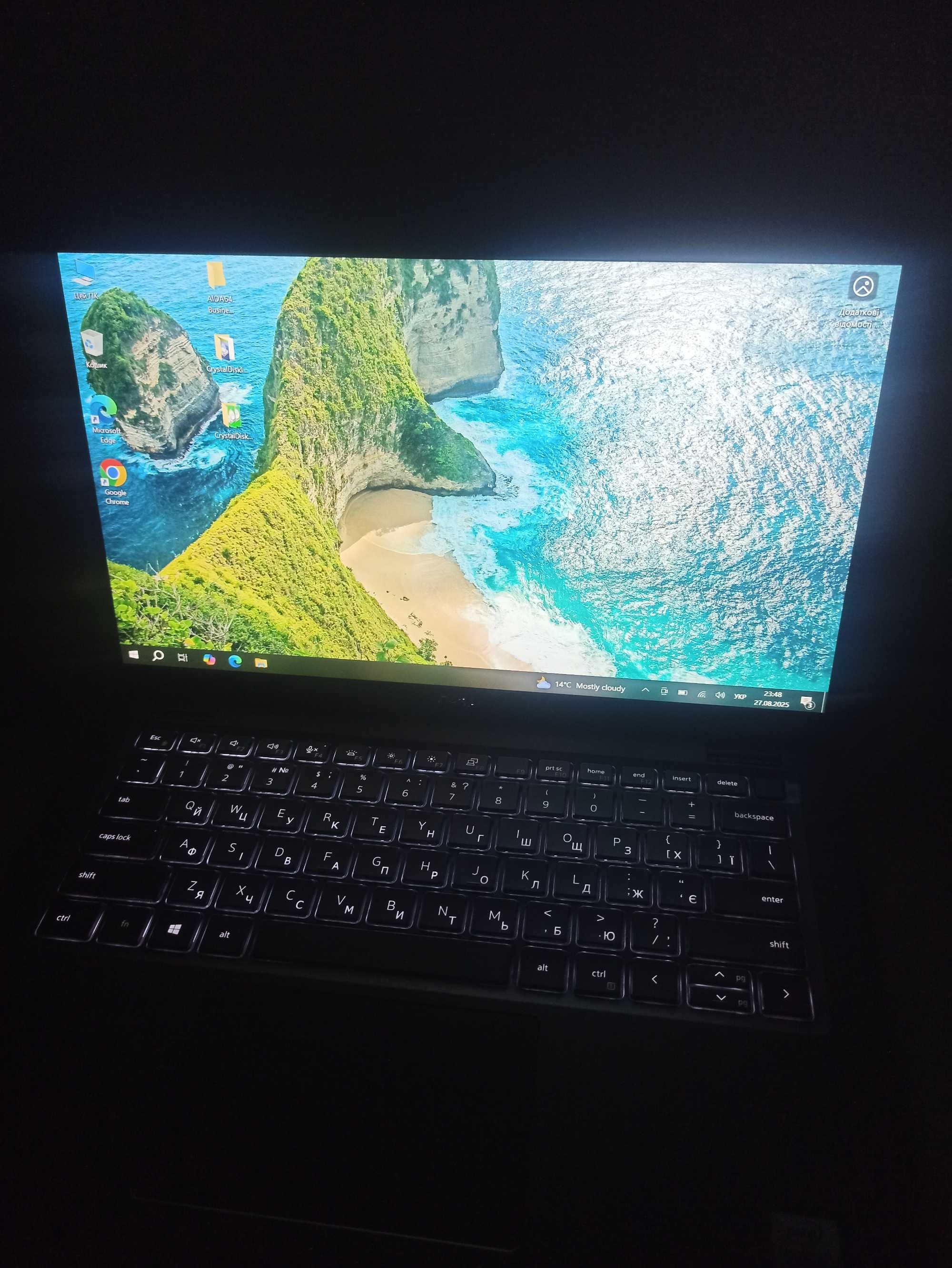 Ноутбук Dell Latitude 7410 Сенсор IPS/i7 10610U 4 ядра/nvme512Gb/32Gb