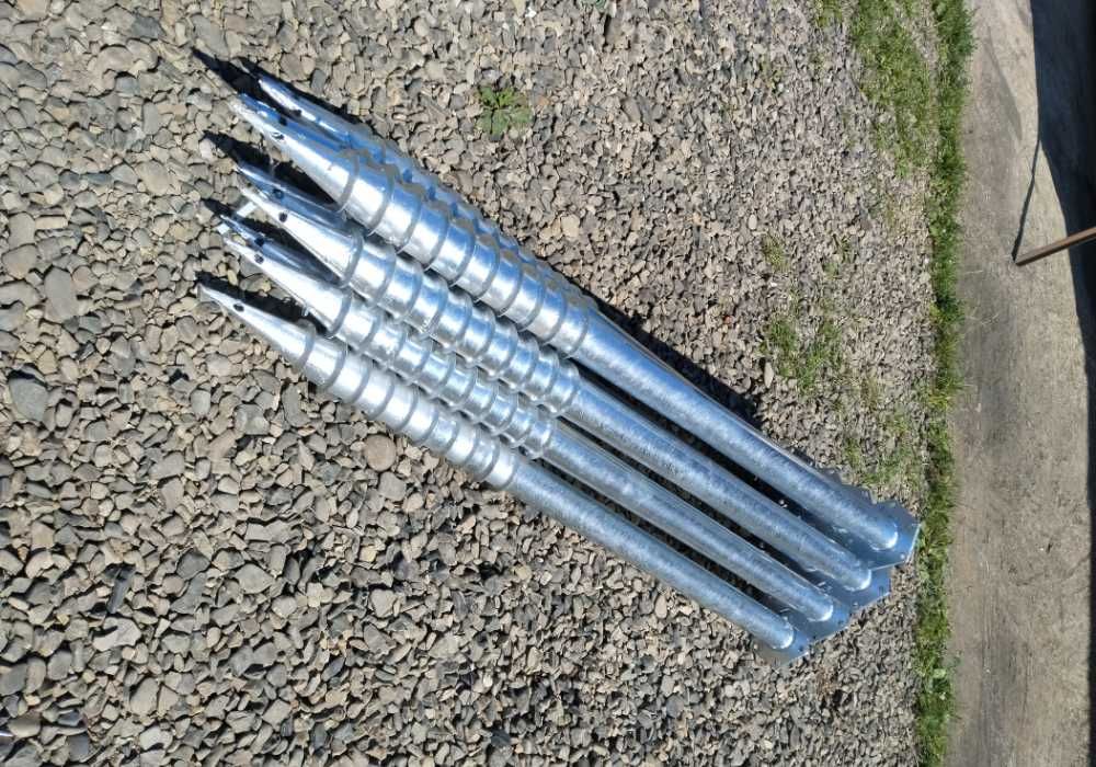 Гвинтовий фундамент, Геошурупи, Гвинтові палі Винтовые сваи