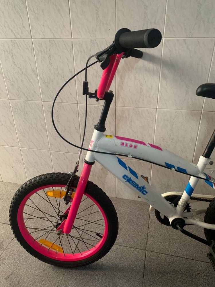 Bicicleta se criança 5-10 anos a andar aro 18