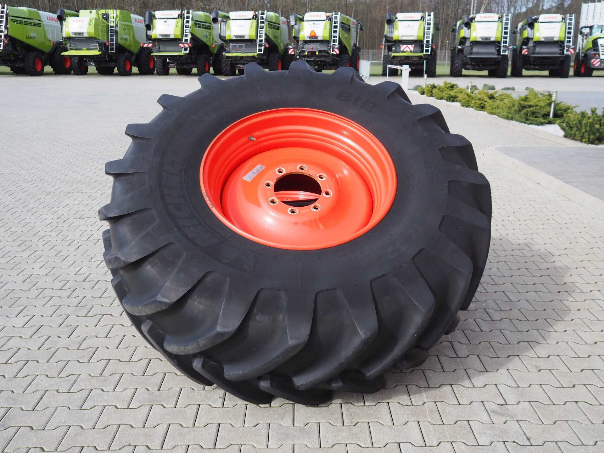 Koła rolnicze 650/75 R32, Claas Jaguar, sieczkarnia