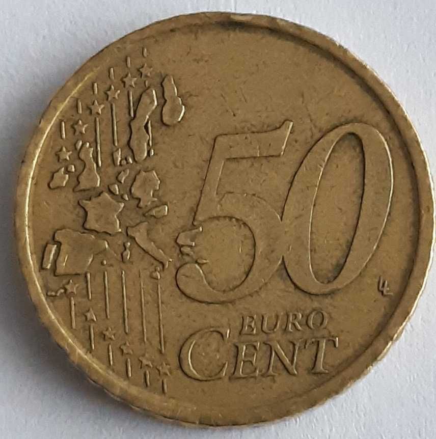 50 euro cent 2000 moneta kolekcjonerska
