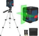 RockSeed LVG15 Poziomica LASER KRZYŻOWY Laserowa Zielony 15M IP54