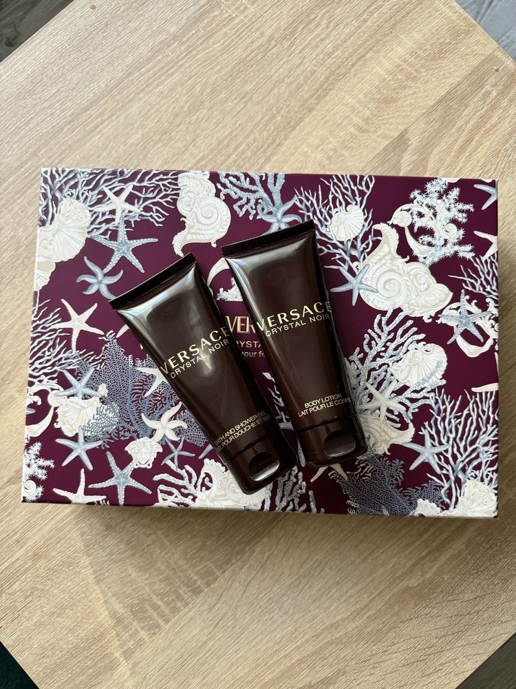 Versace crystal noir żel pod prysznic balsam do ciała