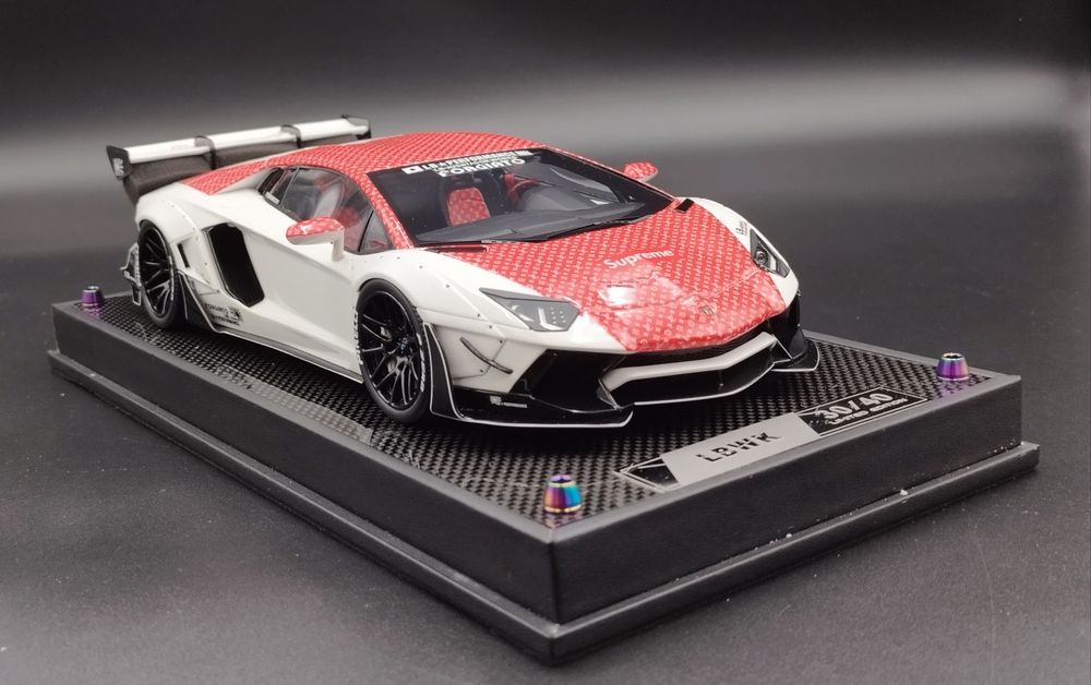 1:18 Liberty Walk Lamborghini Aventador Louis Vuitton Limit 30/40