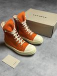 41,43 | Кеди Rick Owens Drkshdw Orange High-Top Sneakers