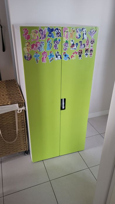 Szafa Stuva Malad Ikea dziecięca - na wieszaki