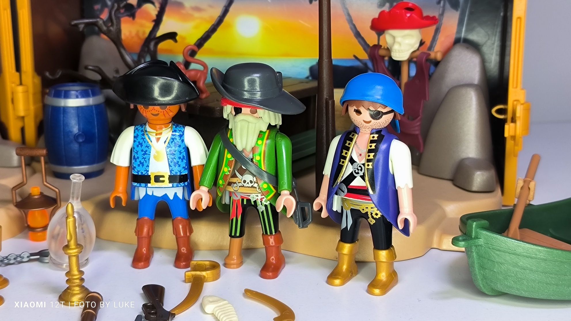 Playmobil zestaw 70150 przenośna wyspa piracka