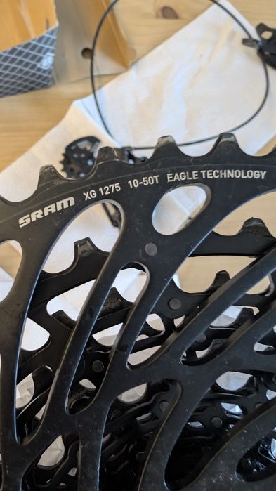 Peças Bicicleta GX Eagle e Aros bontrager
