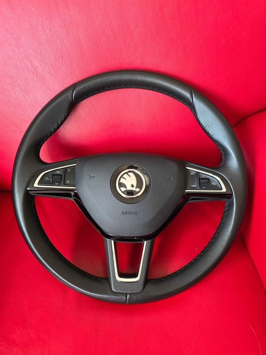 Kierownica Octavia III z taśmą zwijaka