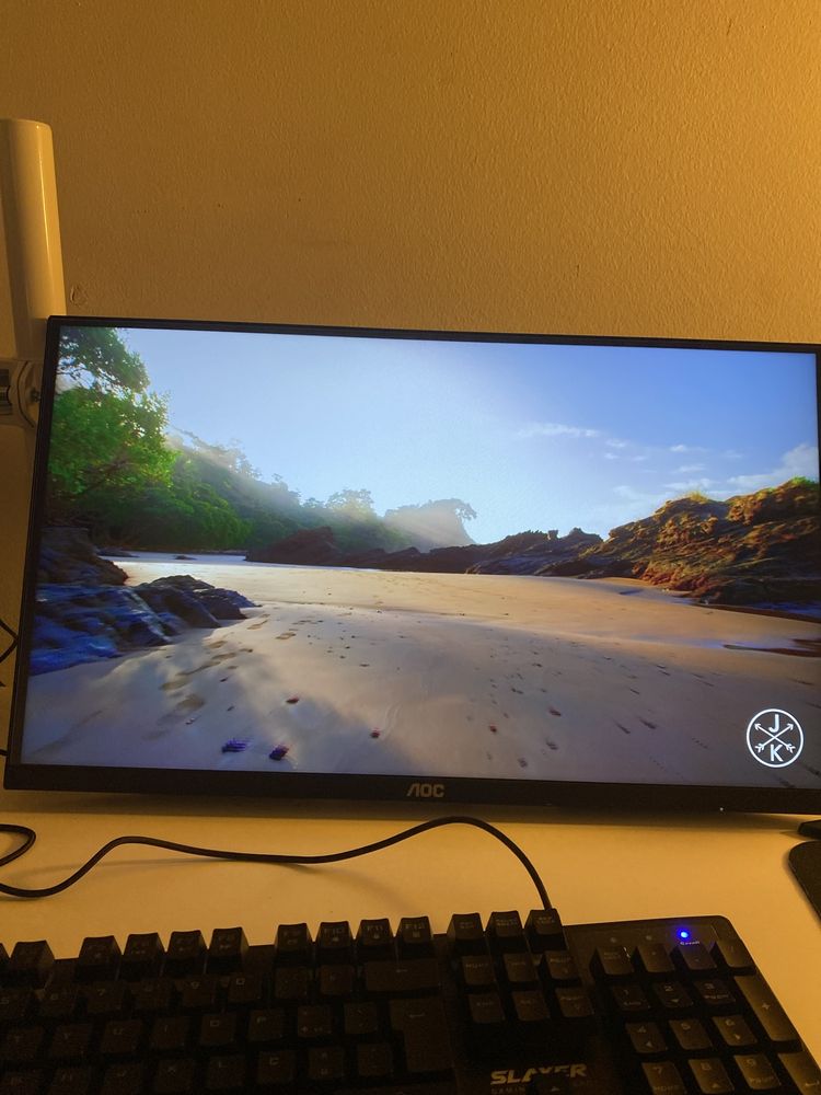 Monitor aoc 24 polegadas 60hz bordas finas