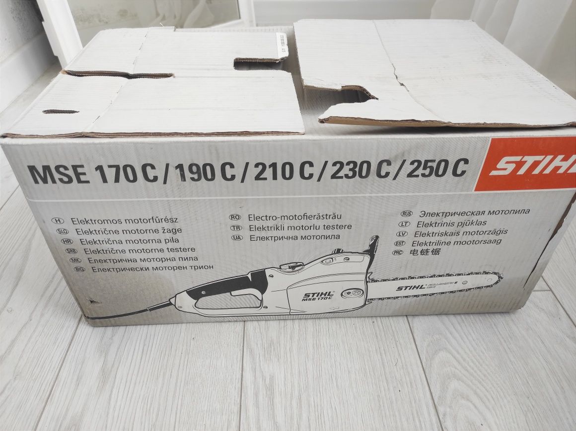 Stihl mse 230 c , електропила штиль , електропила штиль 230