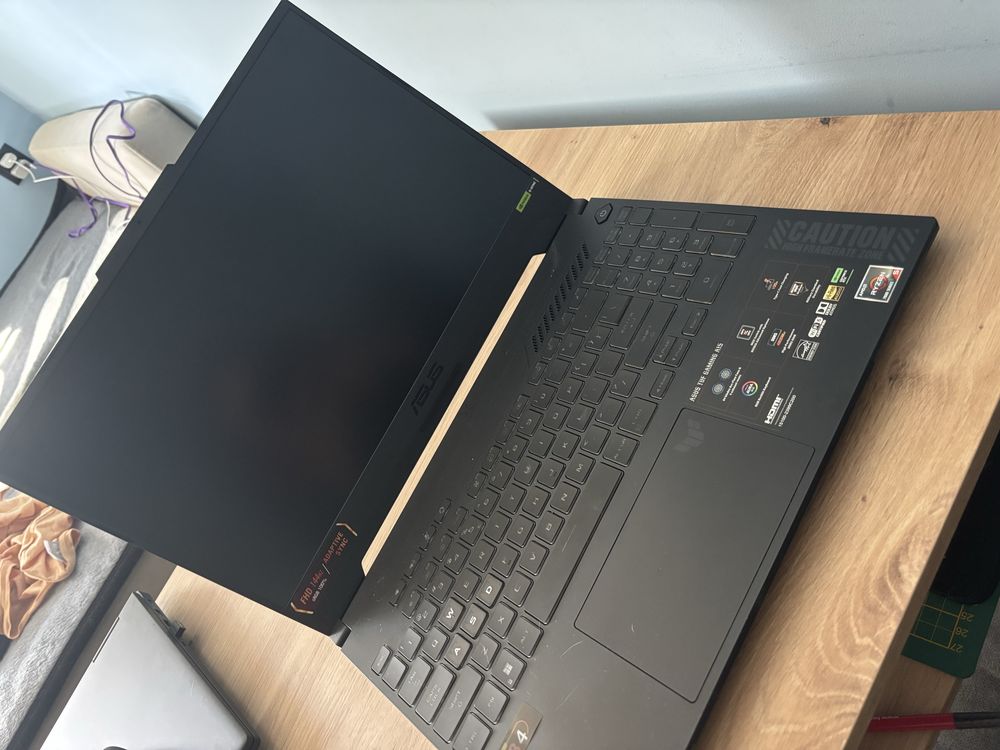 Laptop ASUS TUF gaming A15 gwarancja