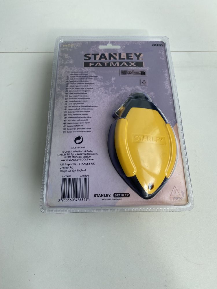 Шнур розмічувальний Stanley FATMAX 30 m (0-47-681)