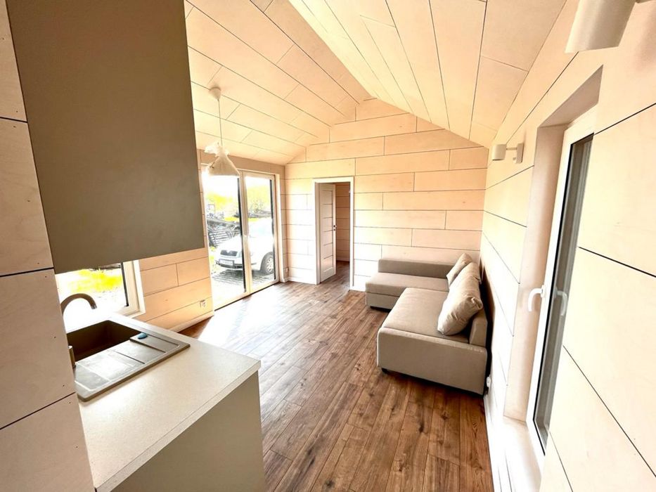 Całoroczny Domek Mobilny 35 m² – Stan Deweloperski – Wysoka Izolacja