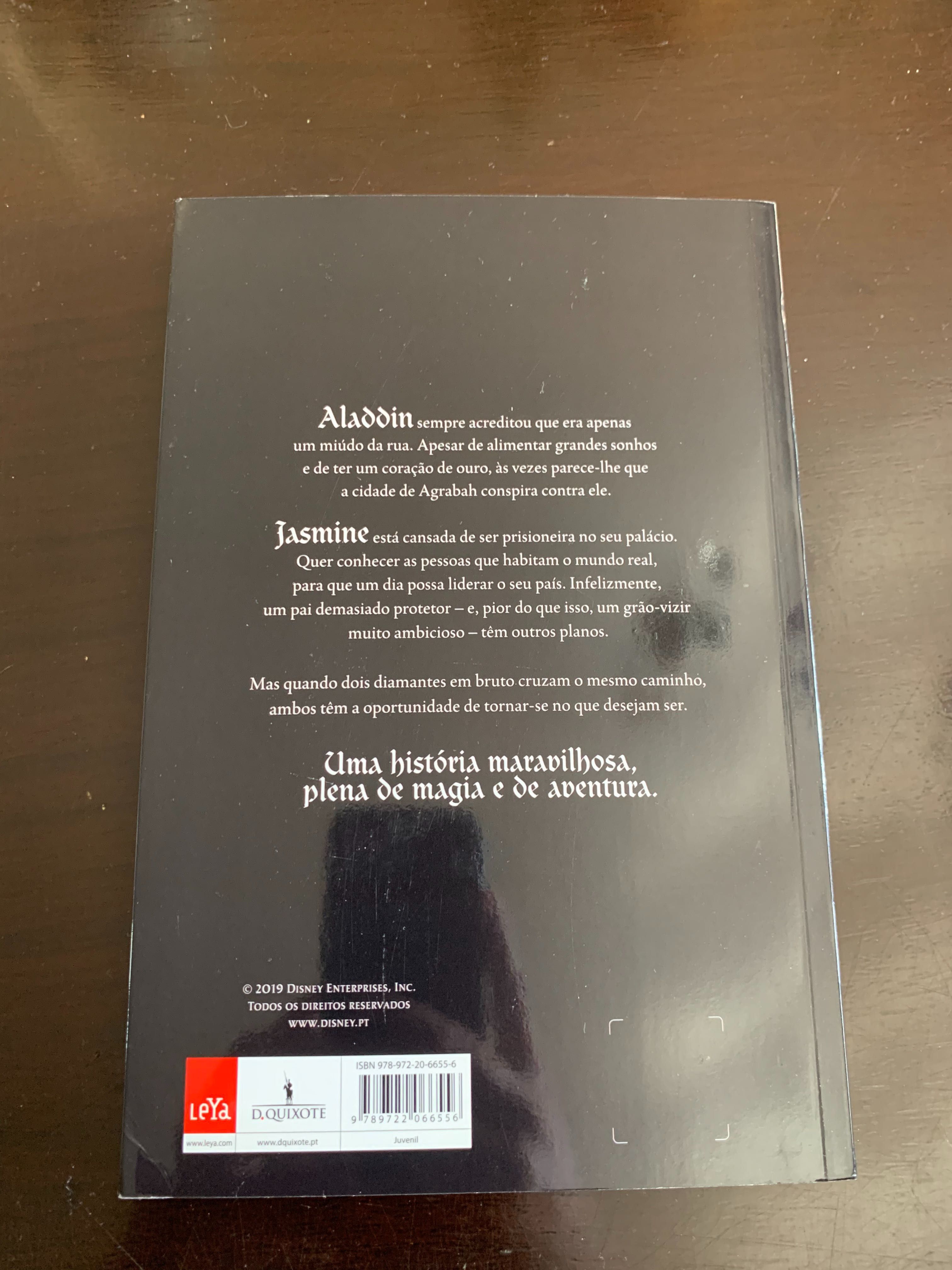 Livro "Aladdin" NOVO