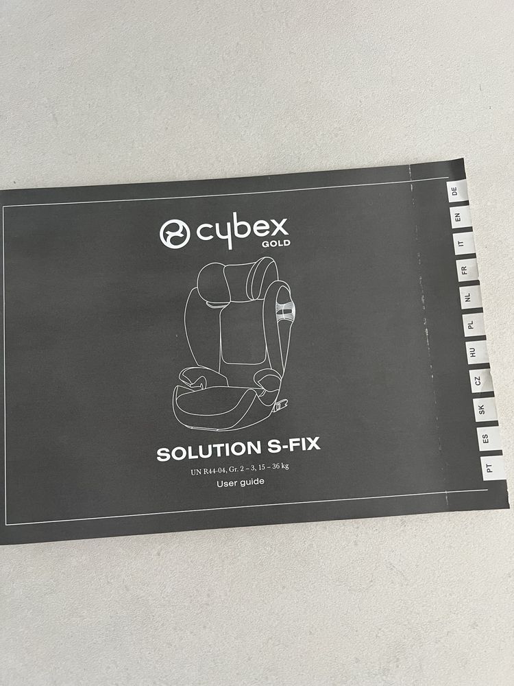 Fotelik samochodowy Cybex Solution s fix