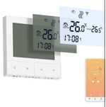 Termostat Beok TDS72-WIFI-WPB-TY do stwrowania kotłem gazowym
