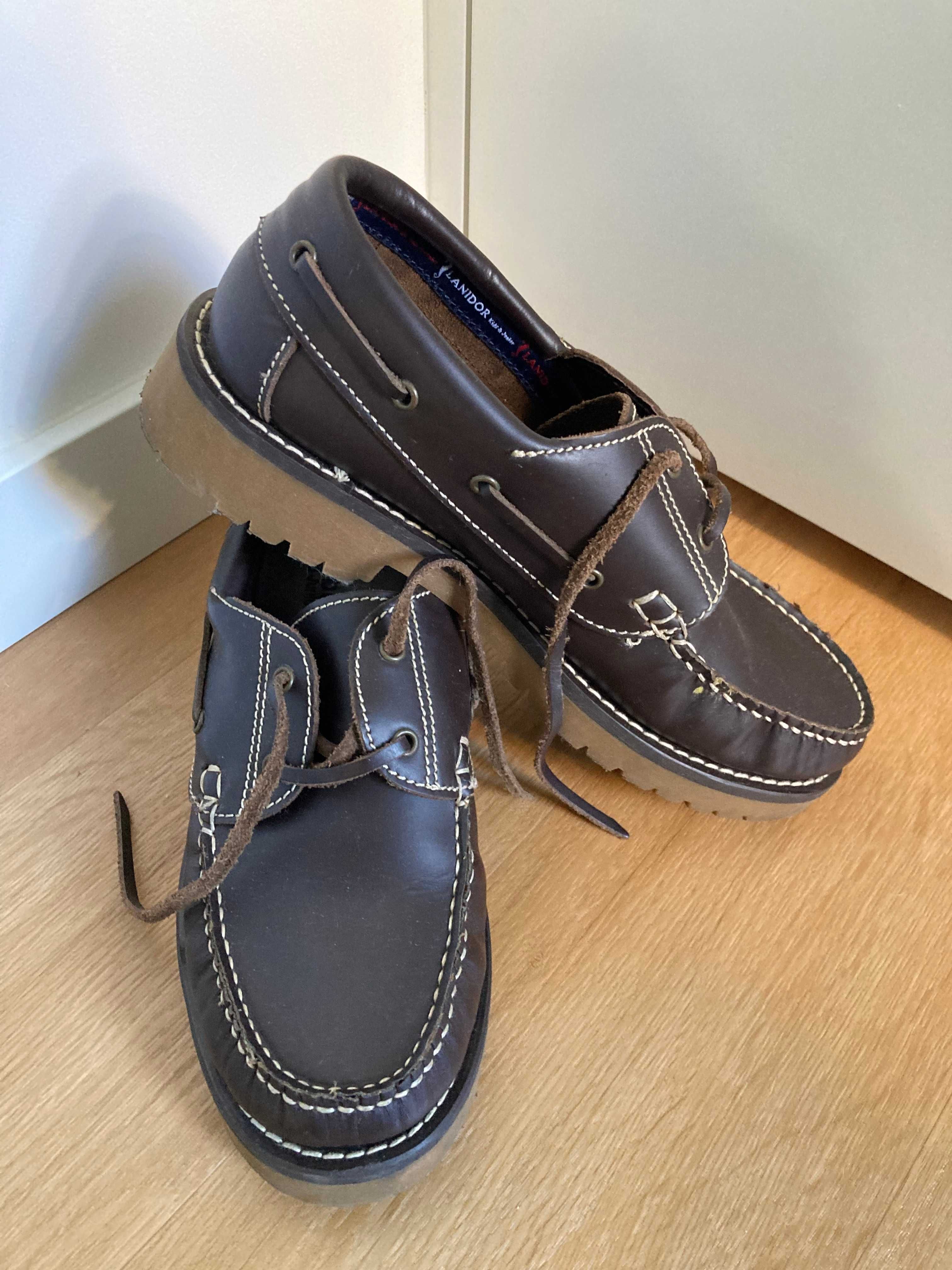 Sapatos vela da Lanidor, criança. tam 37! Como novos!