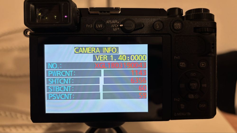 Aparat Lumix gx9