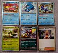 Karty Pokemon TCG oryginalne Scarlet & Violet SV Holo rare zestaw