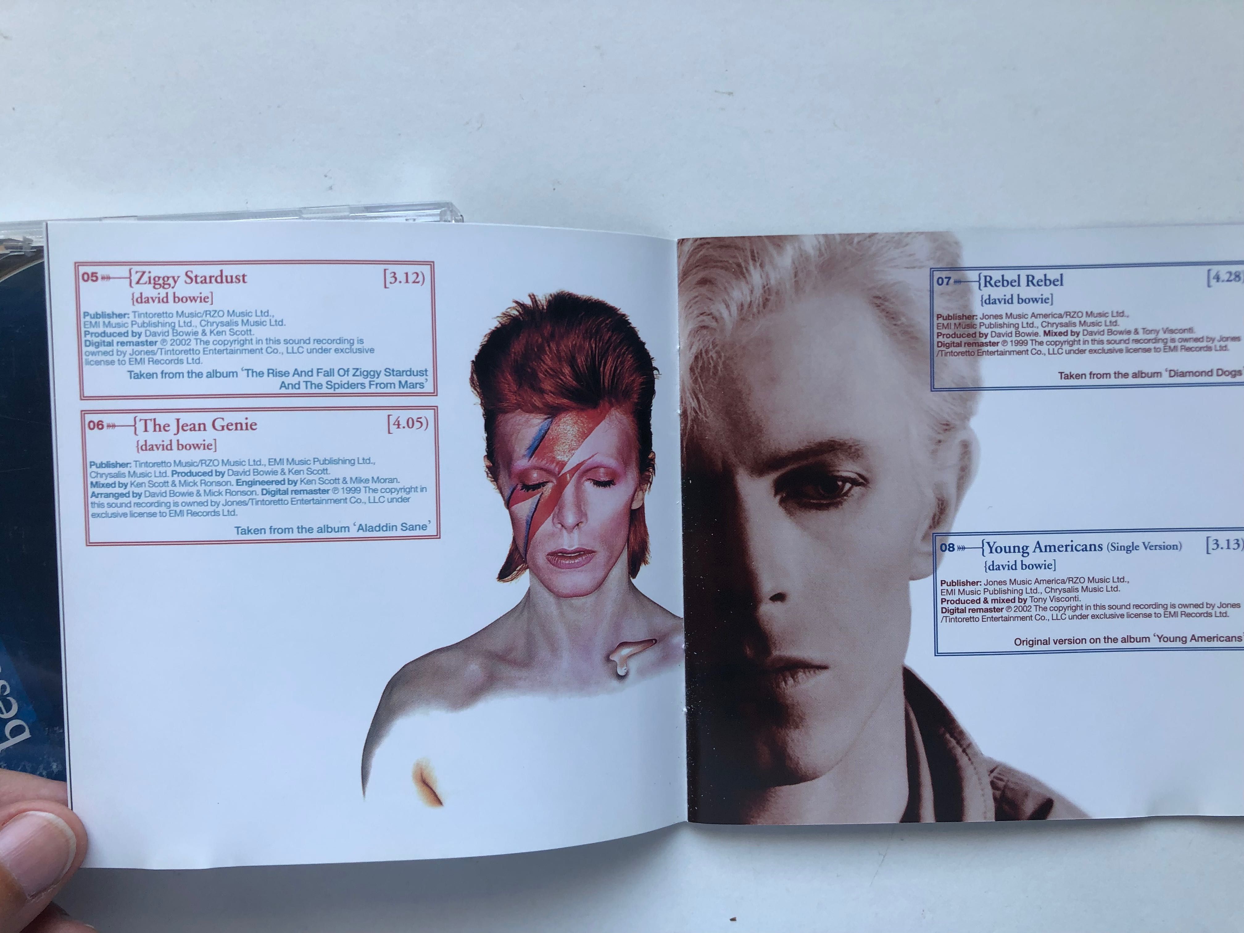 CD David Bowie em muito bom estado
