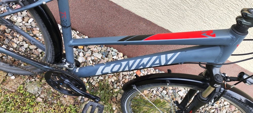 Niemiecki Trekking damka Conway TS300 niską rama M