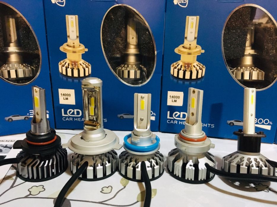 Kit led H7 H1 H3 H4 H8 H11 H13 Hb3 HB4 outros 72w