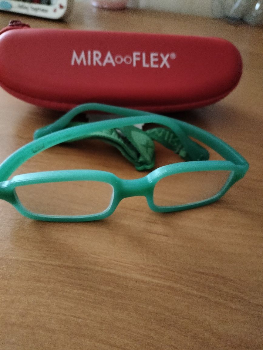 Oprawki miraflex new baby 1 zielone