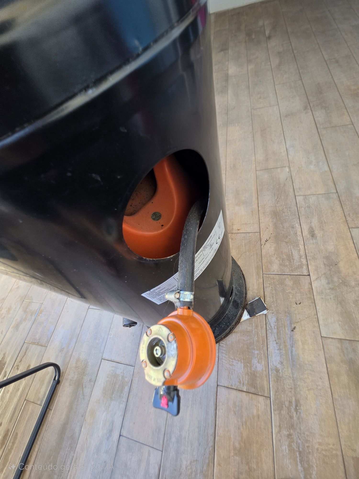 Aquecedor de Exterior a Gás Hotspot Galp + Bilha usada