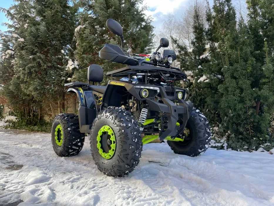 DUŻY QUAD 150 cc Pelikan Rugby NAJMOCNIEJSZY Ledy Hak Raty Dostawa
