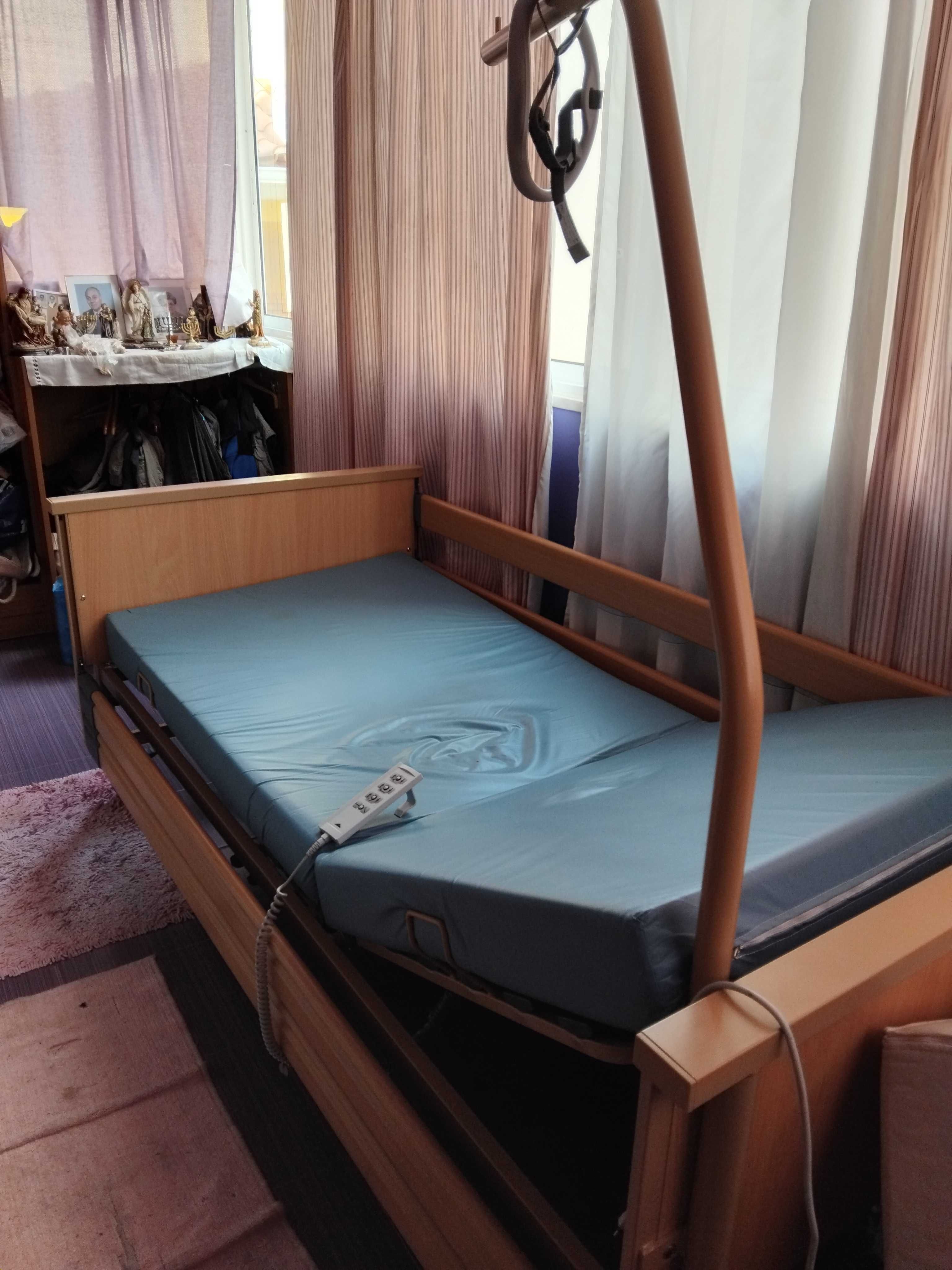 Cama articulada com colchao
