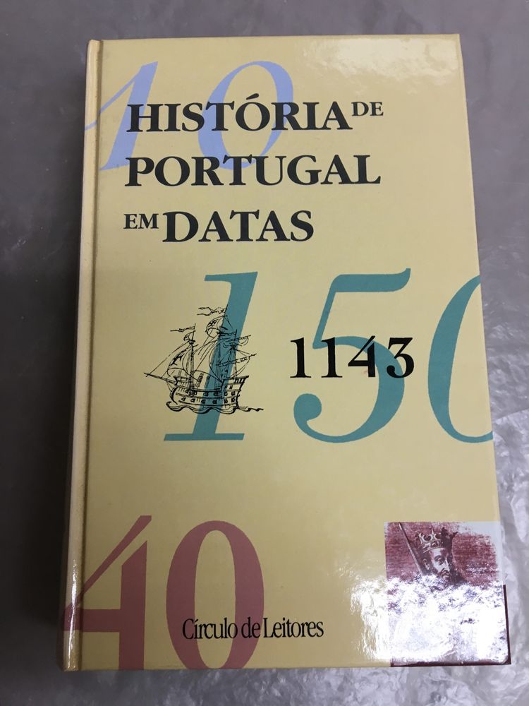 Vinho e guias e Portugal em datas e mais livros