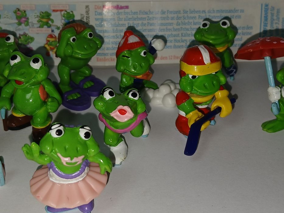 Seria Żabki kinder niespodzianka 1993 rok