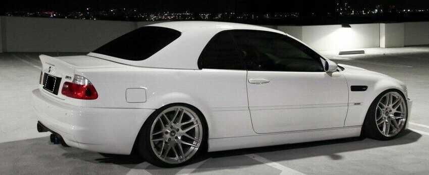 BMW E46 Cabrio  Ducktail Spoiler
