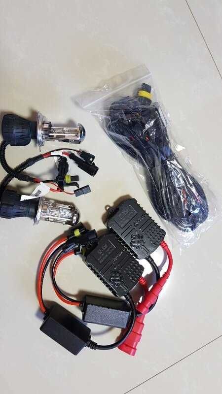 HID bi xenon Би ксенон H4 55W 6000K. комплект Новый!