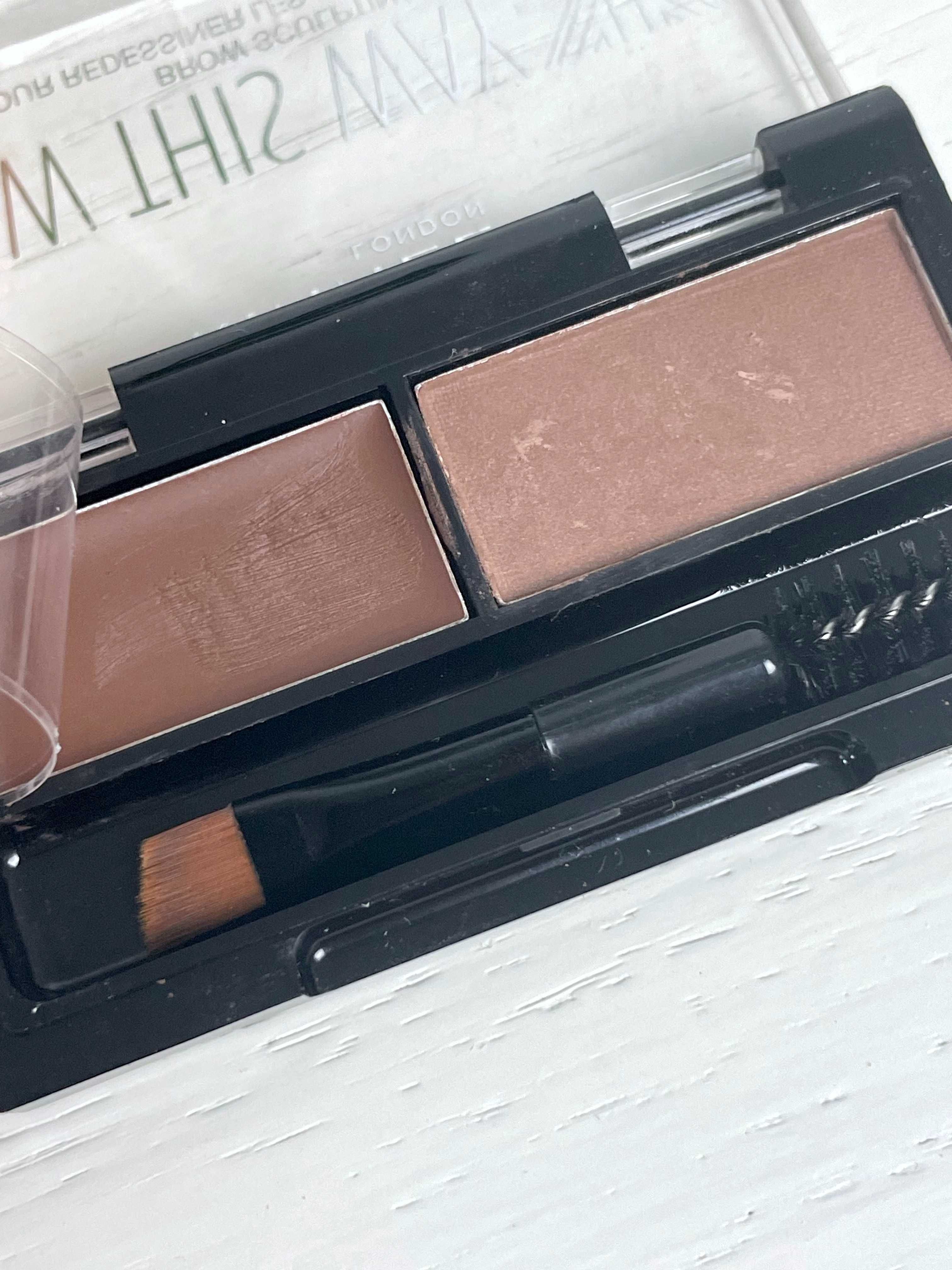 Paletka Rimmel do brwi Eyebrow Kit Brow This Way MEDIUM BROWN 002