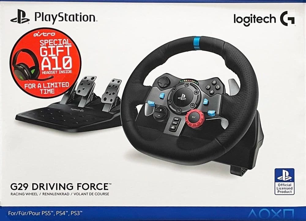 Кермо Logitech G29 Driving Force Racing Wheel + навушники! Гарантія