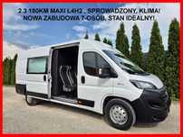 Fiat Ducato 2.3 180KM Maxi Nowa Zabudowa Dubel
