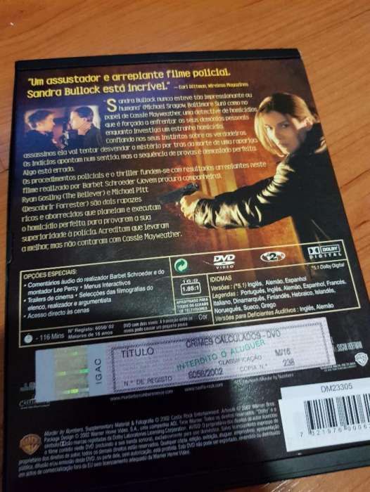 DVD: Crimes Calculados