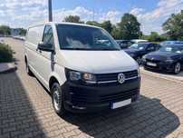 Volkswagen Transporter T6 long L2H1 długi  Salon Polska, serwis ASO, super stan, klima, wspomaganie, 3 osobowy