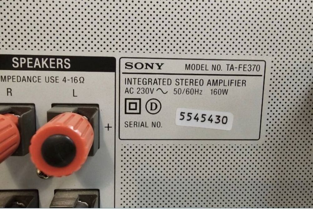 Wzmacniacz stereo Sony TA-FE 370. 2*70W