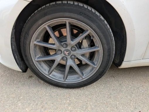 Колпаки на колеса tesla model 3 r18 plaid style
