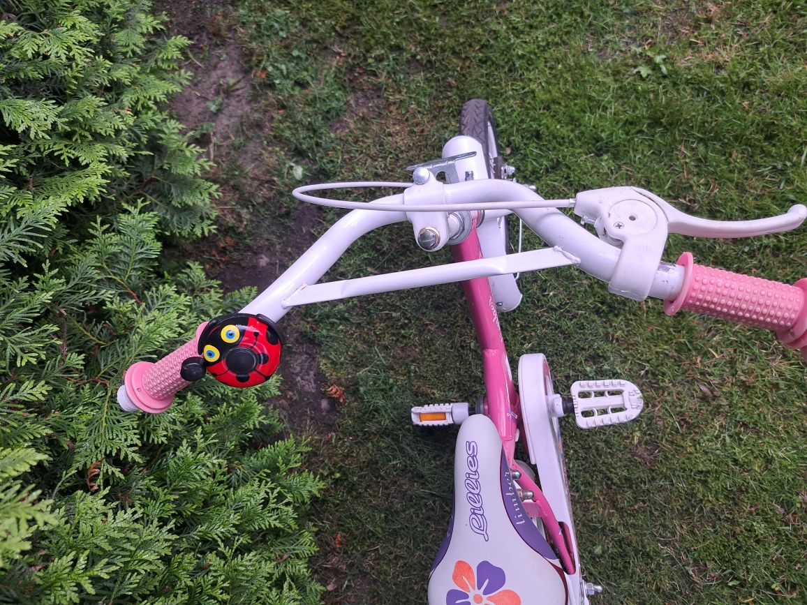 Rower dla dziewczynki Limber 12 rączka plus koła