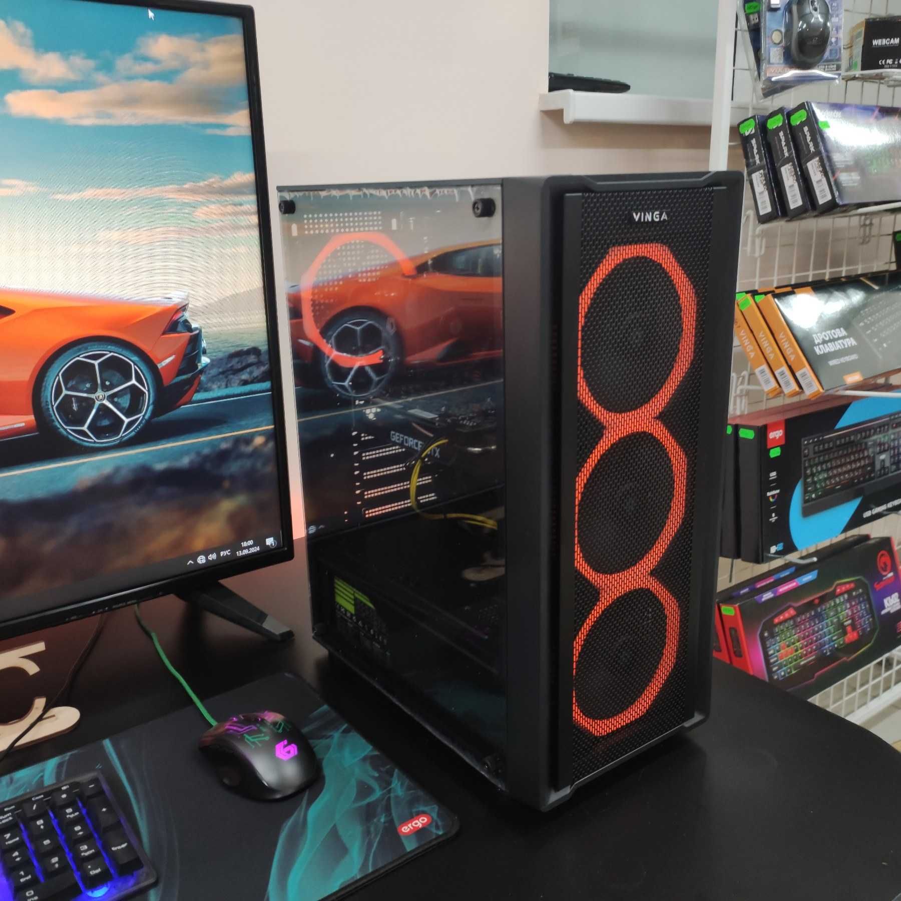Компютер Intel Core i7 6700K, 32GB DDR4, GTX 1660 ti 6GB, SSD 480GB