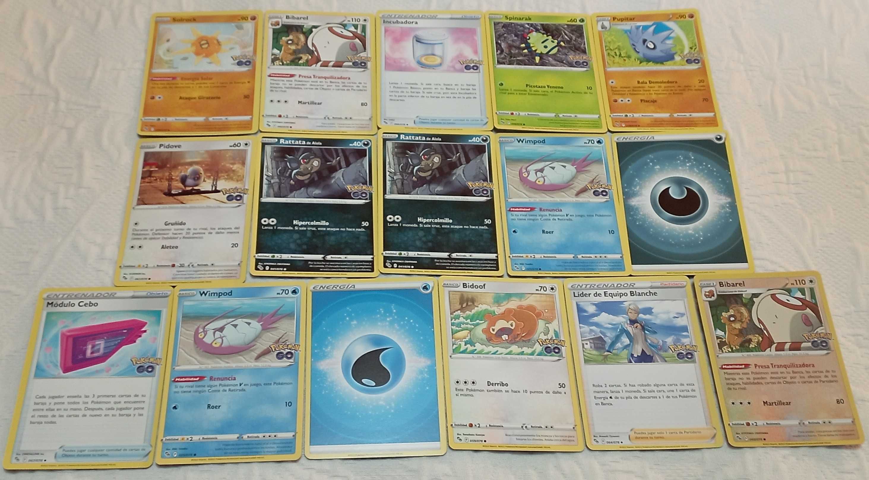 lote cartas pokemon