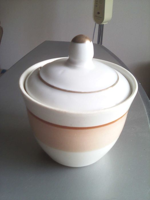 Сервиз перламутр.Барановка(предметно), посуда советская