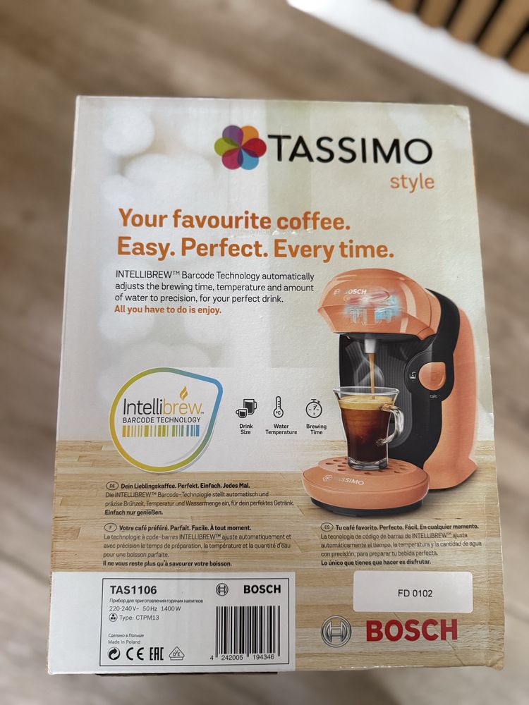 Nowy Ekspres BOSCH Tassimo style