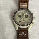 Zegarek Saturn SO33T100 – kolekcja Omega x Swatch Planet