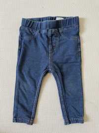 Legginsy jeansowe h&m 68