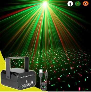 Laser karnawał  dyskoteka